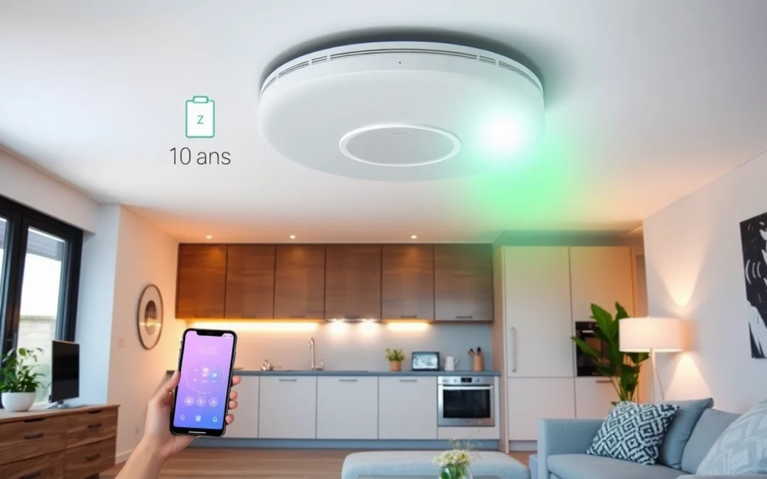 Détecteur de fumée avec batterie longue durée : guide d&rsquo;achat et comparatif des meilleurs modèles 2025