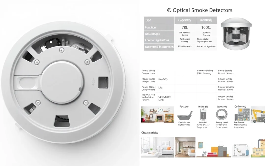 Tout savoir sur le détecteur de fumée optique : fonctionnement, types et conseils d&rsquo;achat