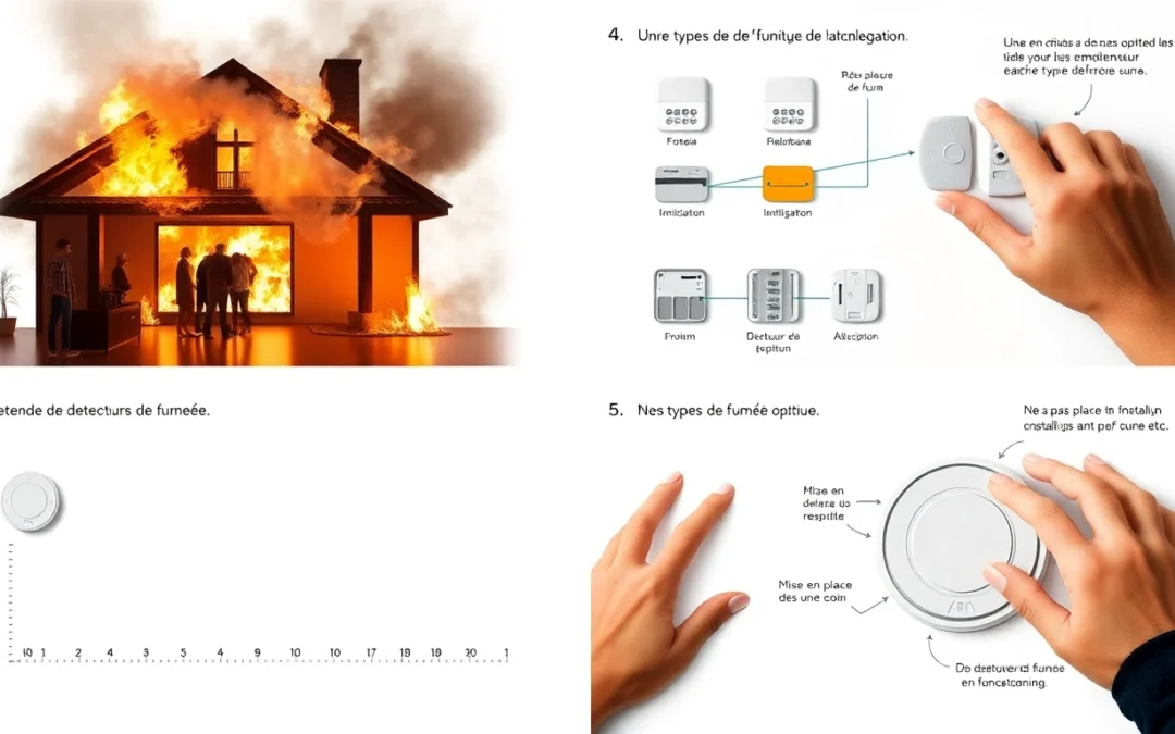 Guide Complet pour l&rsquo;Installation de Détecteurs de Fumée : Conseils et Positions Optimales