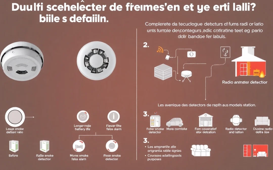 Pourquoi choisir un détecteur de fumée radio pour votre sécurité ?