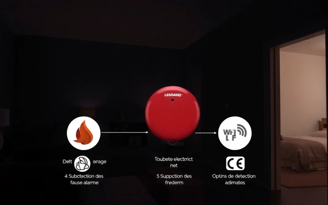 Guide d&rsquo;Achat Complet pour le Détecteur de Fumée Legrand : Sécurité et Conformité Assurées