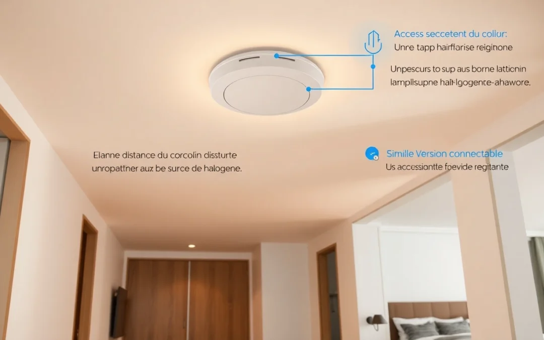 Où placer un détecteur de fumée pour une sécurité maximale dans votre logement