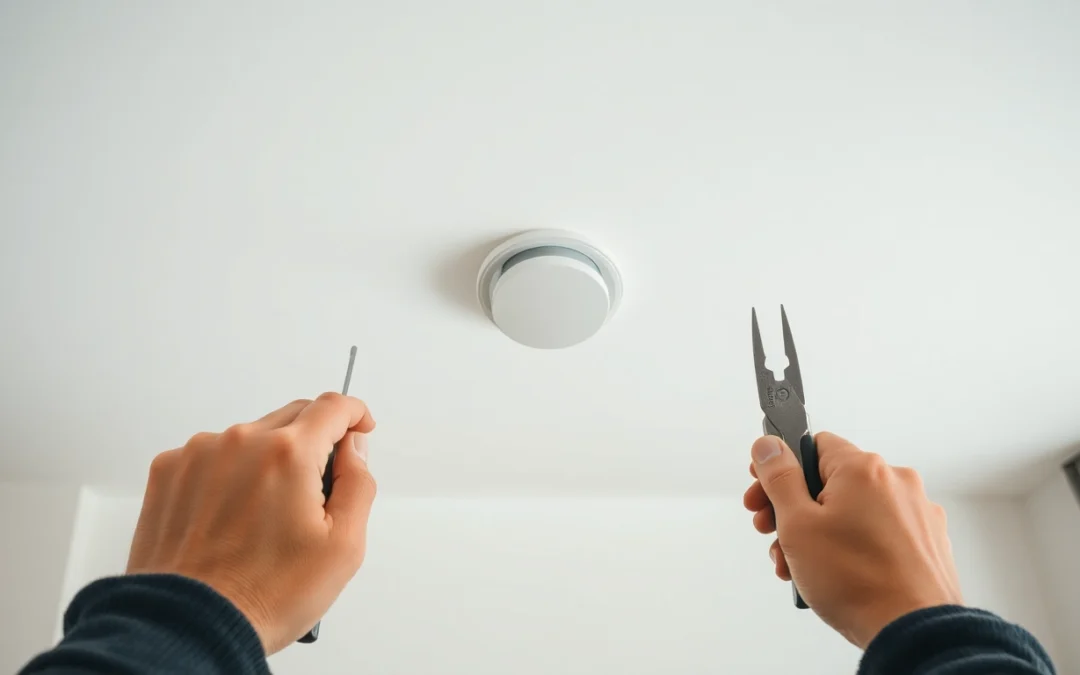 Guide complet pour la pose d&rsquo;un détecteur de fumée : Emplacements et conseils pratiques